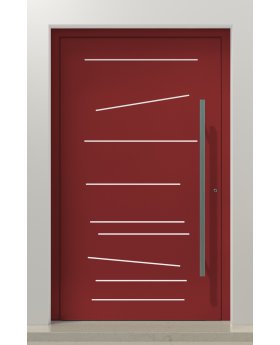 Lim Line Inox Porte D Entr E En Aluminium Domadeco