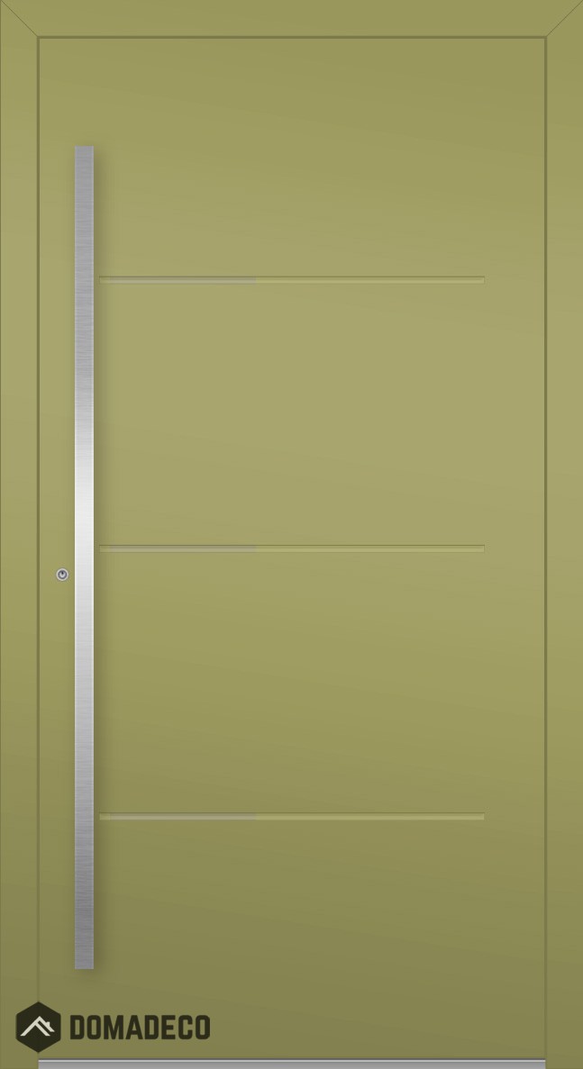 LIM W312 - porte d'entrée moderne en aluminium