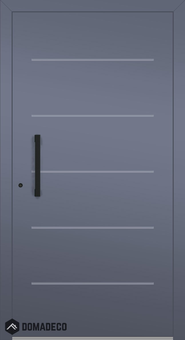 LIM W313 - porte d'entrée moderne en aluminium