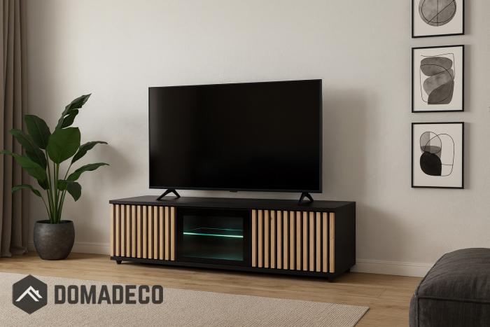 Cambridge tv - TV cabinet with LED lights