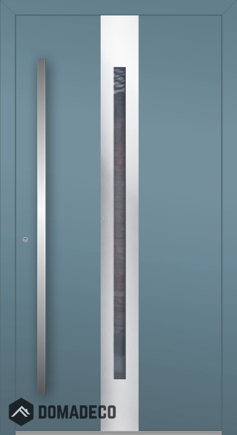 LIM C21 - porte d'entrée en aluminium avec verre
