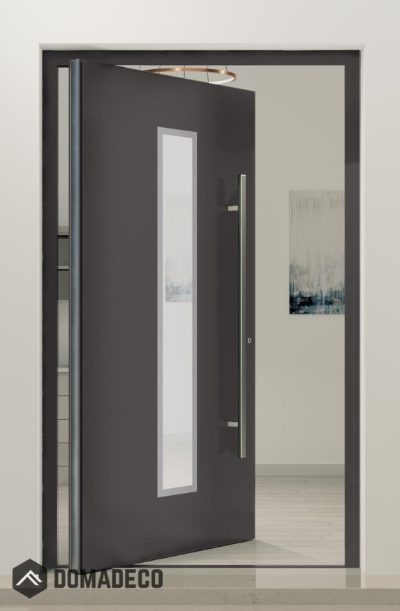 PIVOT AP01 - porte d'entrée pivotante haut de gamme en aluminium
