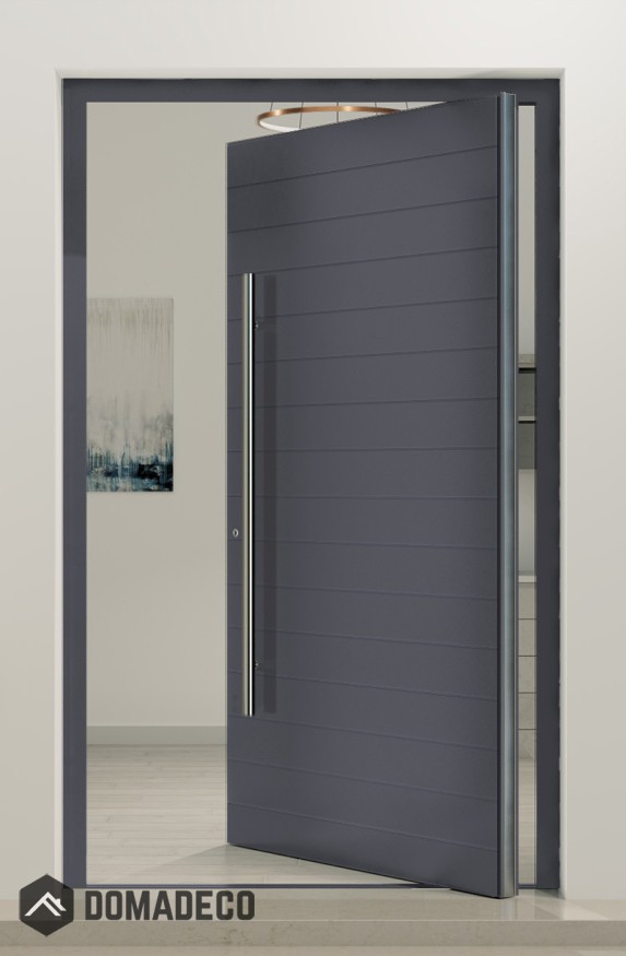 PIVOT V58 - porte d'entrée pivotante en aluminium