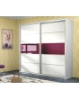 Santana 2 - Armoire blanche laquée
