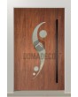 PIVOT 11E - porte pivotante extérieure en aluminium