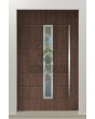LIM 12C- porte d'entrée moderne en aluminium