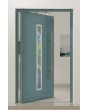 PIVOT 12C - porte d'entrée pivotante moderne