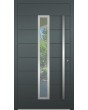 LIM 12C- porte d'entrée moderne en aluminium
