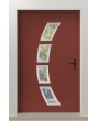 PIVOT 21A - Porte pivotante extérieure moderne en aluminium