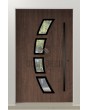 PIVOT 21A - Porte pivotante extérieure moderne en aluminium