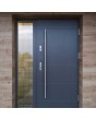 configuration personnalisée - Fargo porte d'entrée avec fixe latéral à gauche (vue de l'extérieur)