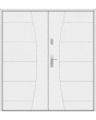 Fargo 26G double - double porte contemporaine pour entrée