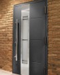 LIM W321 - porte d entrée aluminium vitrée