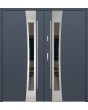 Fargo 37a double – double porte en acier inoxydable pour entrée