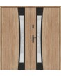 Fargo 37a double – double porte en acier inoxydable pour entrée