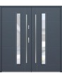 Fargo 42 double – porte-fenêtre en acier inoxydable pour entrée de maison
