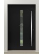 LIM AG01B - meilleure porte extérieure en aluminium isolée