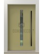 LIM AG01B - meilleure porte extérieure en aluminium isolée