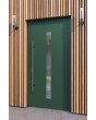 LIM AG01B - meilleure porte extérieure en aluminium isolée