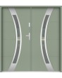 Sta Andromeda Double - Portes d'entrée doubles en acier sur mesure avec vitrage
