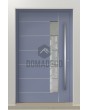 PIVOT AP02 - porte d'entrée pivotante en aluminium avec vitrage