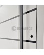 PIVOT AP04 - pivot en aluminium pour porte d'entrée, style minimaliste