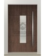 LIM AP06 - porte aluminium vitrée