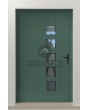 LIM AP07 - porte moderne en aluminium pour villas modernes
