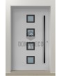 LIM AP08 - porte d'entrée vitrée en aluminium