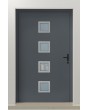 PIVOT AP08 - grande porte pivotante en aluminium avec vitrage