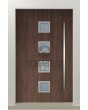 PIVOT AP08 - grande porte pivotante en aluminium avec vitrage