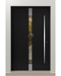 PIVOT AP11 - porte d'entrée pivotante en aluminium sur mesure