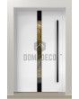 PIVOT AP11 - porte d'entrée pivotante en aluminium sur mesure