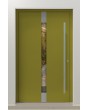 PIVOT AP11 - porte d'entrée pivotante en aluminium sur mesure