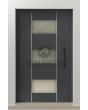 PIVOT AP13 - porte d'entrée pivotante en aluminium sur mesure