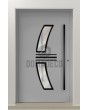 LIM AP15 - porte d entrée alu vitrée