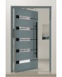 PIVOT AP18A - porte à pivot simple en aluminium