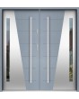 Sta Balmat Double - porte d'entrée double en acier inoxydable sécurisée pour maison résidentielle