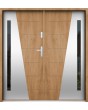 Sta Balmat Double - porte d'entrée double en acier inoxydable sécurisée pour maison résidentielle