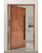 PIVOT Basic - porte d'entrée pivotante en aluminium lisse