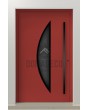 LIM Bow - porte principale vitrée en aluminium