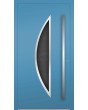 LIM Bow - porte principale vitrée en aluminium