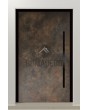 LIM Bruno - porte d'entrée en aluminium recouverte de quartz fritté antirouille