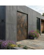 LIM Bruno - porte d'entrée en aluminium recouverte de quartz fritté antirouille