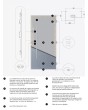 Sta Phoenix Duo - porte d entrée avec panneau latéral