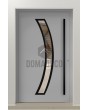 PIVOT Bumerang - pivot de porte d'entrée en aluminium et verre