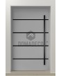 LIM c13 - porte d’entrée moderne en aluminium
