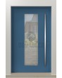 LIM C16 - porte d'extérieur isolante en aluminium avec fenêtre