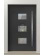 LIM C19 - porte d'entrée en aluminium moderne de luxe