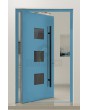 PIVOT C19 - porte d'entrée pivotante moderne et luxueuse en aluminium